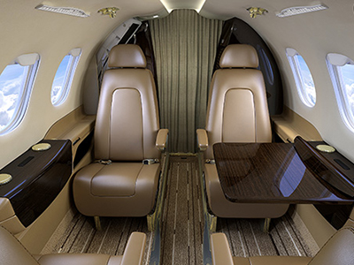 Phenom 100 Interior Bookajet